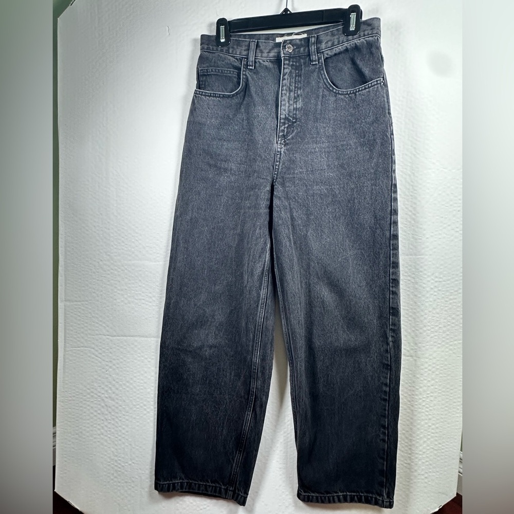 Topshop Black High Rise Jeans